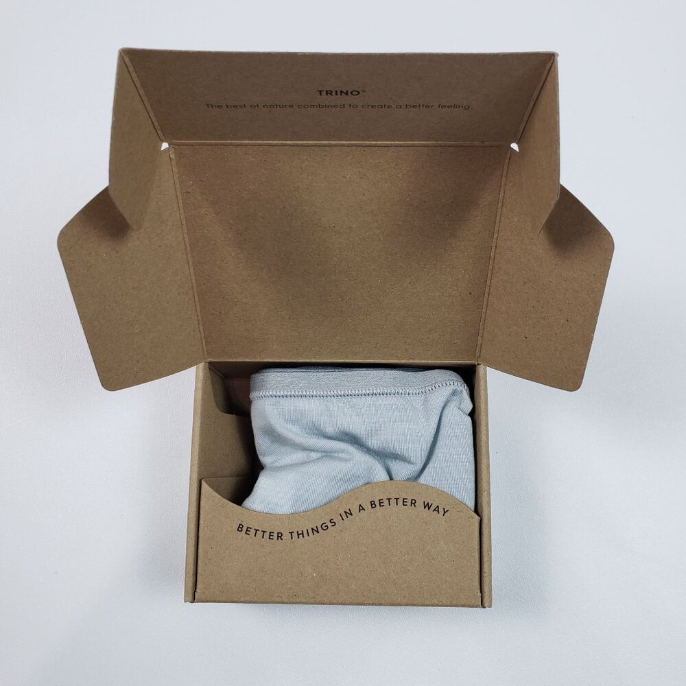 Allbirds Womens Brief Underwear Trino Blend 3-Pack 3X Storm Peppercorn Pitaya - Picture 5 of 13